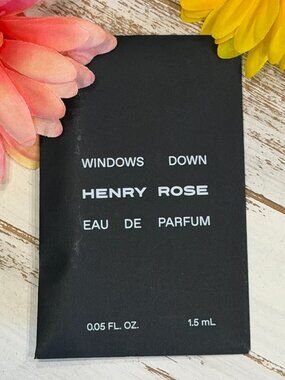 🎁5 For $25 Henry Rose Windows Down 1.5 ml 1X New!